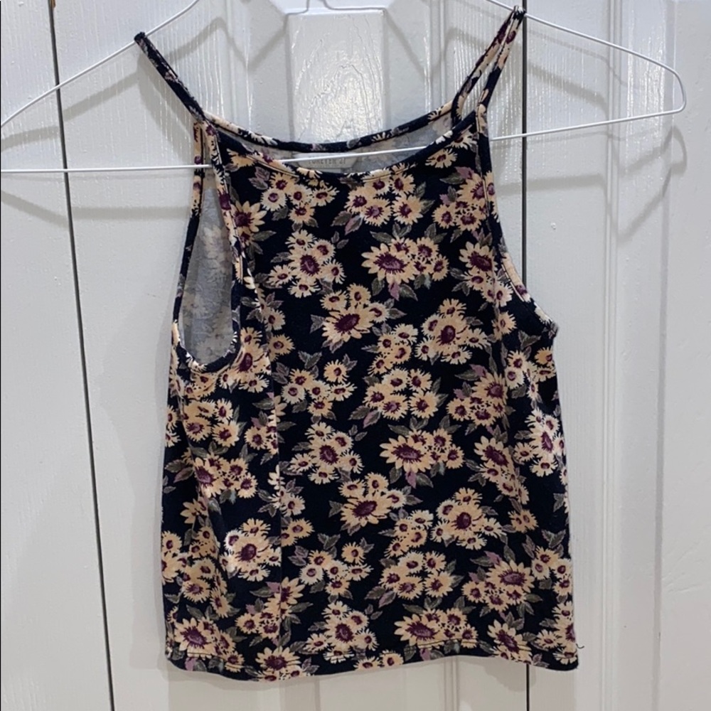 Floral Halter Top